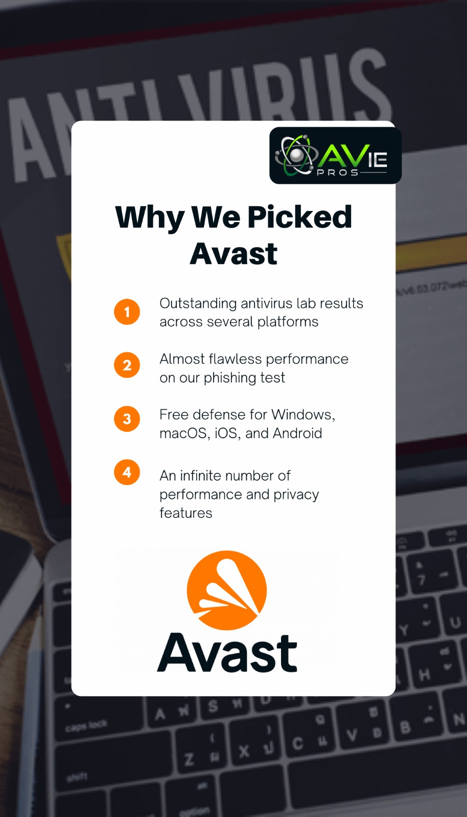 Why We Picked Avast