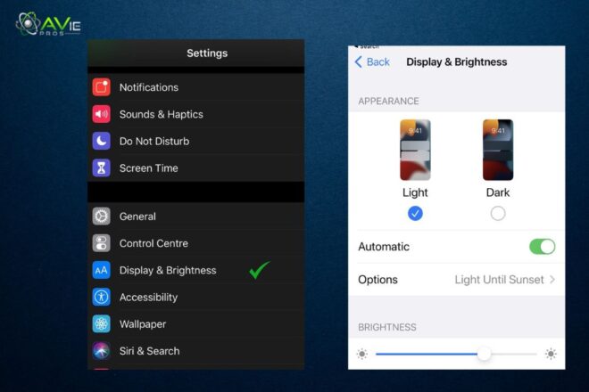 Disable always on-screen