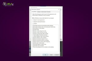 Disable Special Effects
