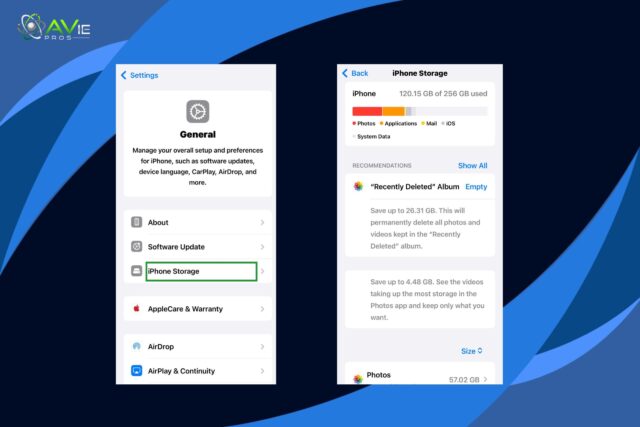 Free up iPhone Space