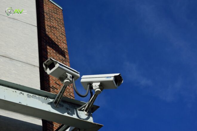 Security camera installation