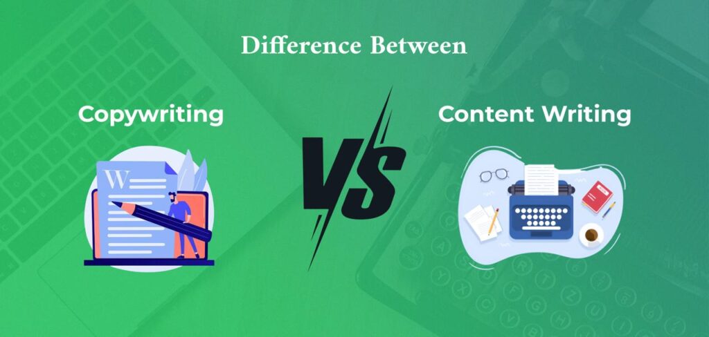 Difference Between Copywriting and Content Writing