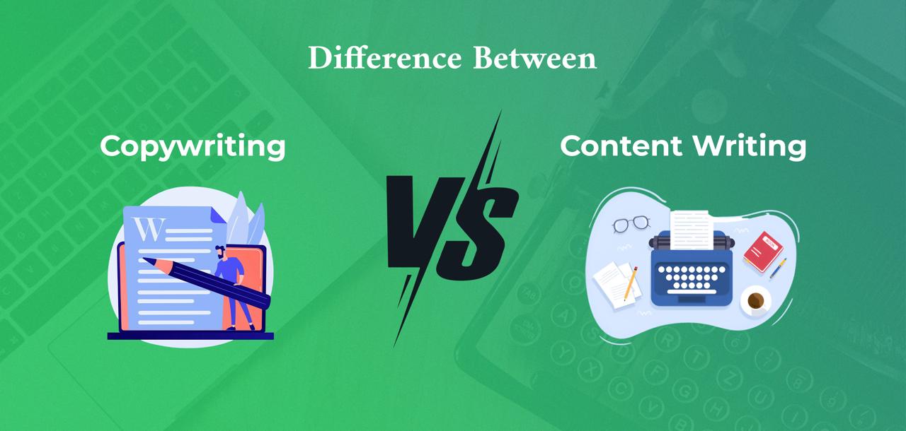 Difference Between Copywriting and Content Writing