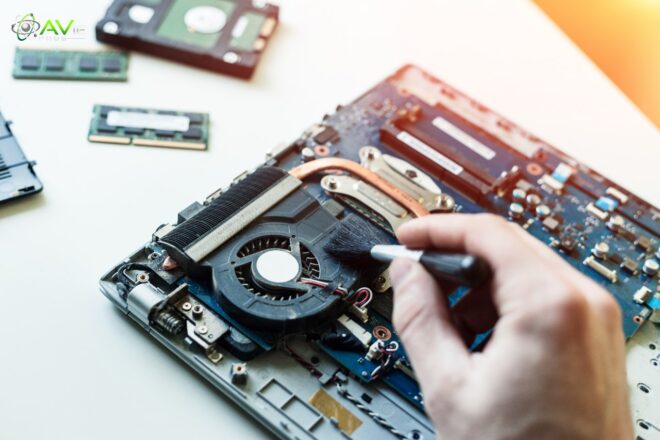 Laptop fans and vents