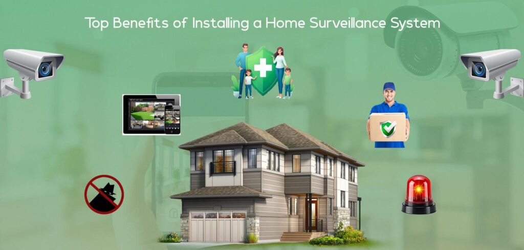 Benefits of Installing a Home Surveillance System