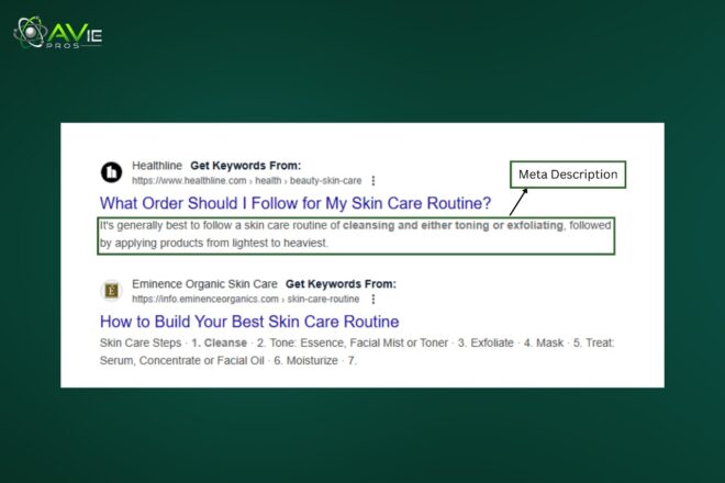 SEO meta description