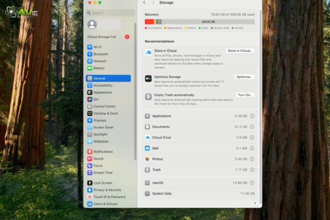 MacBook air M2 vs M3 storage