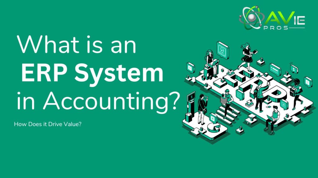 What is an ERP system in accounting