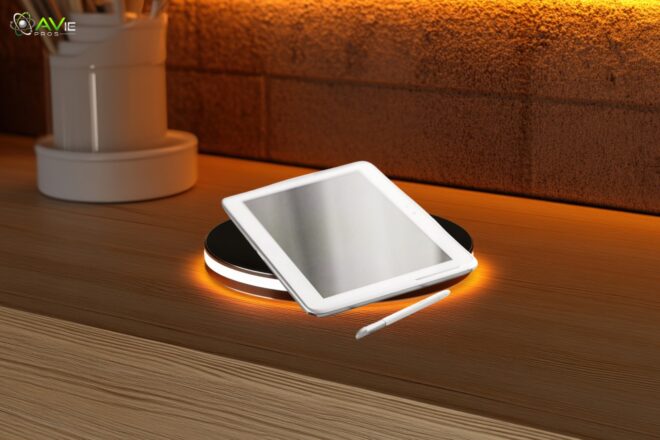 Wireless charging on tablets